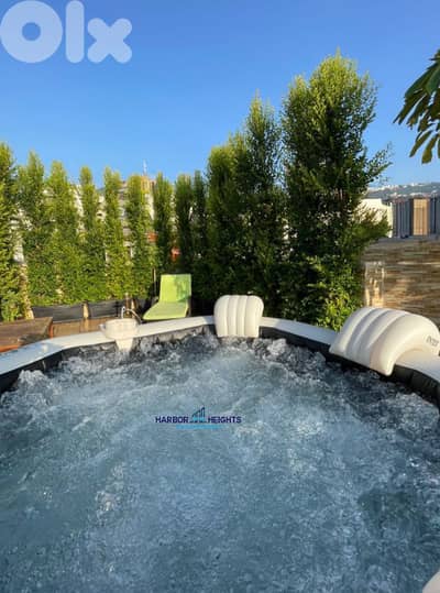 Sea View Rooftop Apartment for Rent in Kfarahbab