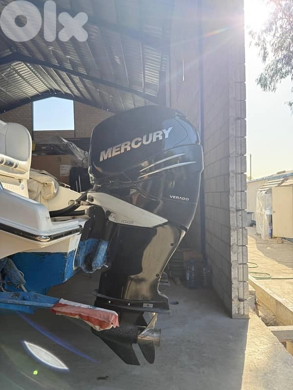 Twin Mercury Verado 300hp V6 2