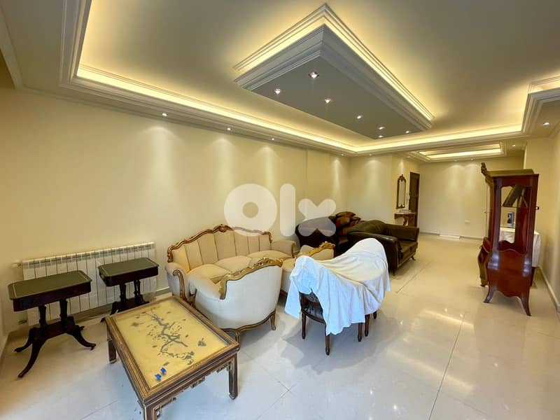 200 SQM Semi Furnished Apartment in Sahel Alma with Open Mountain View 0