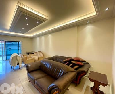 200 SQM Semi Furnished Apartment in Sahel Alma with Open Mountain View