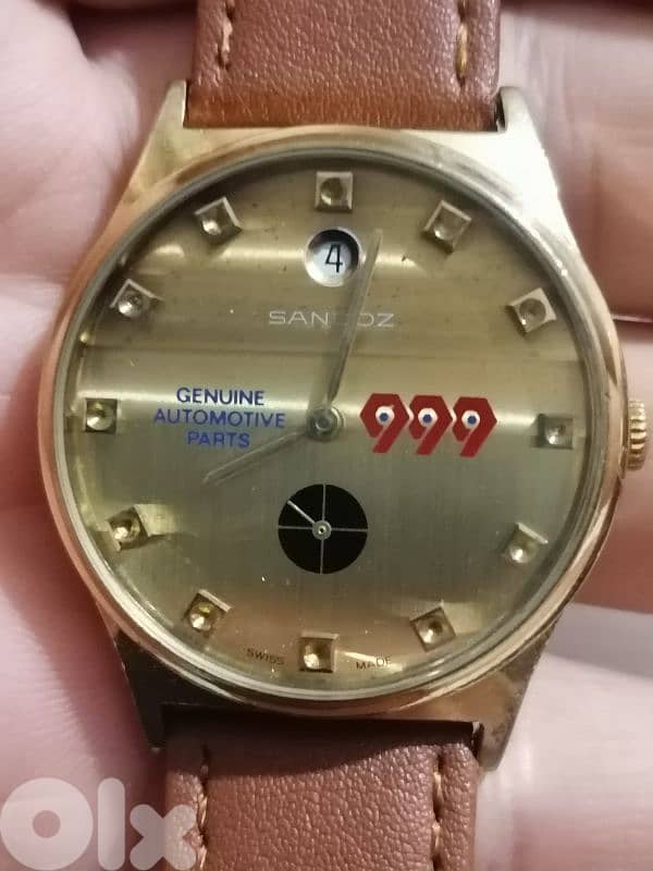 sandoz watch suiss manual movrment 0