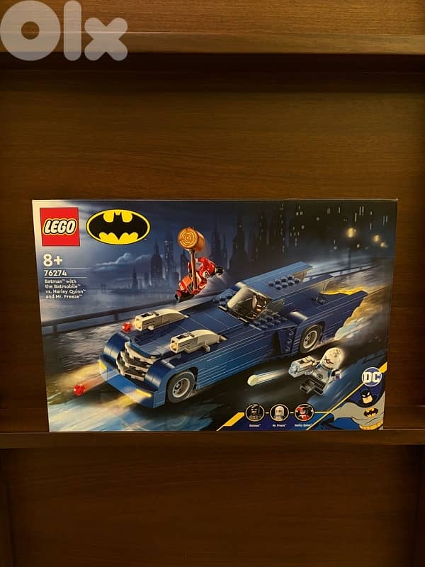 LEGO The Animated Series Batmobile vs Harley Quinn and Mr. Freeze 0