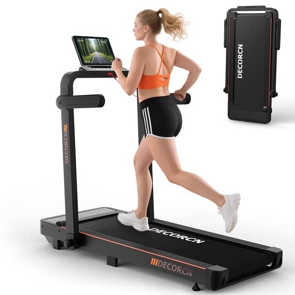 2 in 1 Foldable Treadmill for Home 0