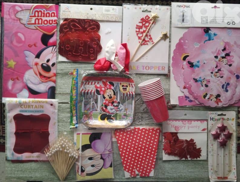 Minnie mouse birthday decoration 3