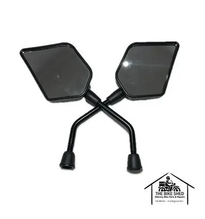 diamond shape mirror set for moto