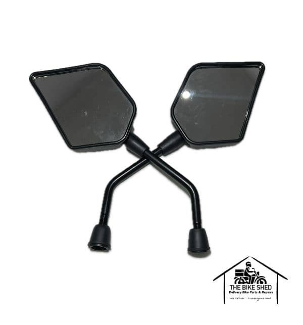 diamond shape mirror set for moto 0