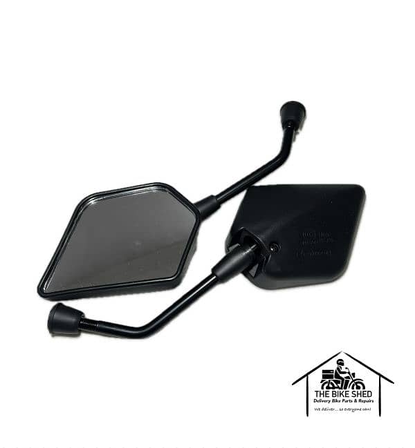 diamond shape mirror set for moto 1