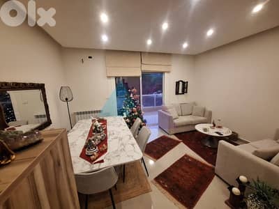 3 bedroom furnished apartment+mountain view 4sale in Ouyoun Broumana
