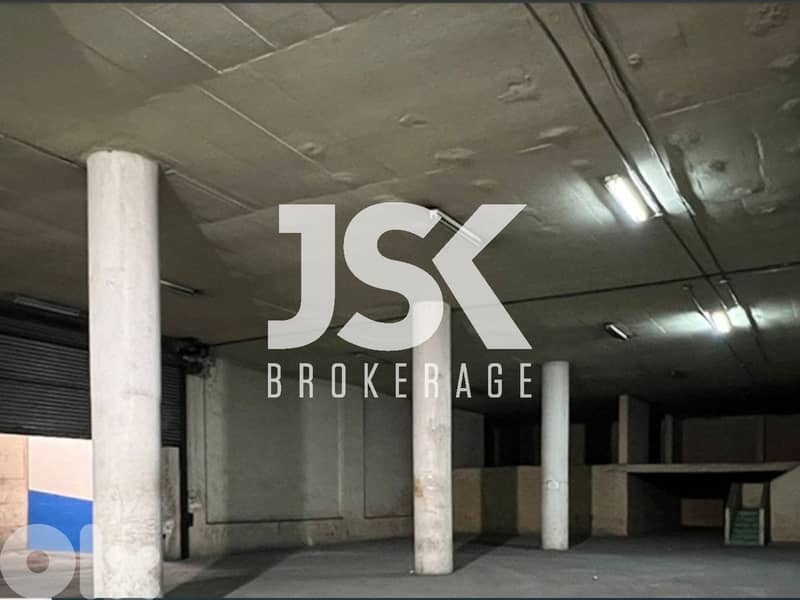 L15147 - Spacious Open Space Warehouse For Rent in Sin El Fil 0