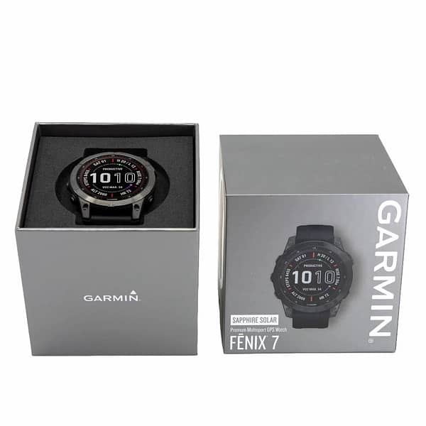Garmin Fenix 7 pro solar sapphire 0