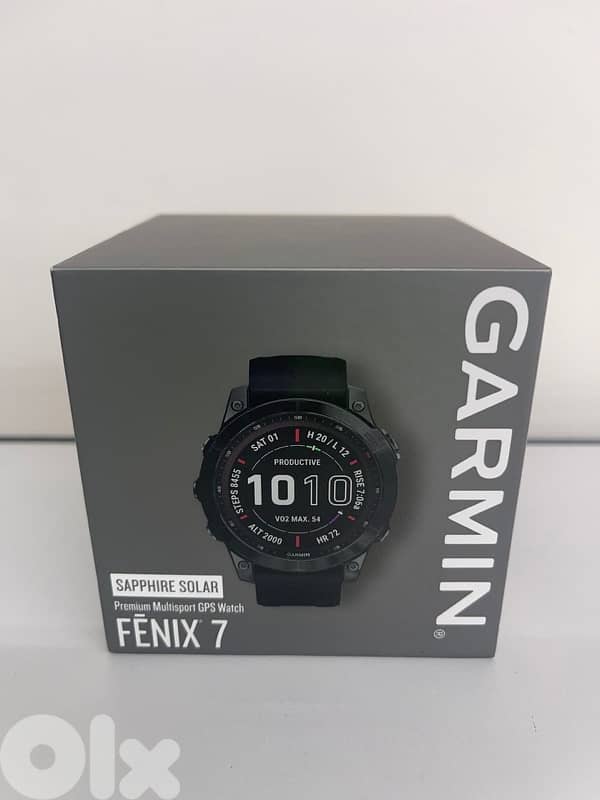 Garmin Fenix 7 pro solar sapphire 2