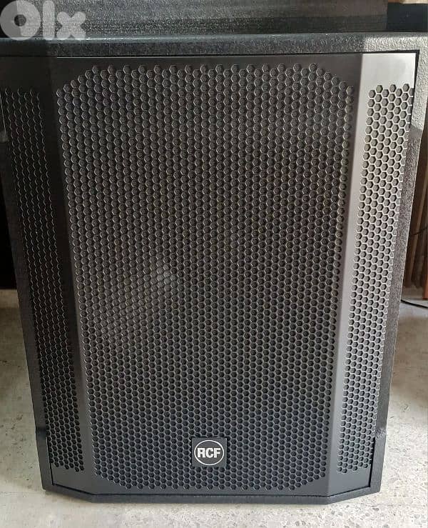 rcf active subwoofer 18 inch 0