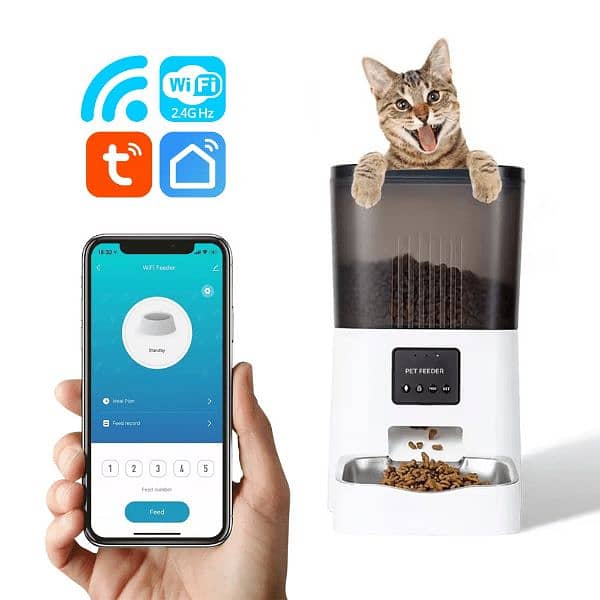 Tuya WiFi Smart Automatic Pet Feeder 0