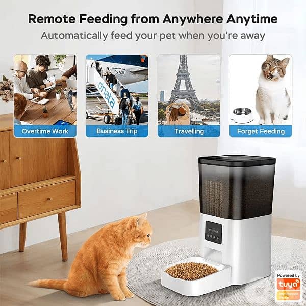 Tuya WiFi Smart Automatic Pet Feeder 1