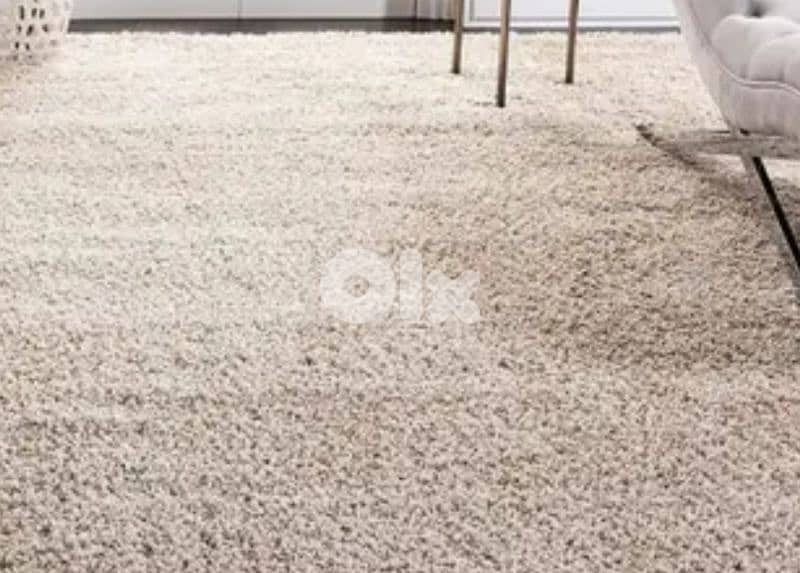 beige shaggy carpet 0