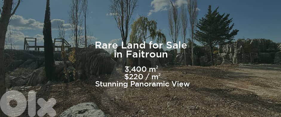 Land for Sale Faitroun أرض للبيع في فيطرون 8