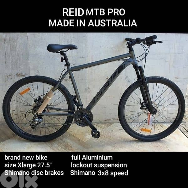 Reid mtb pro size L Aluminium light weight (brand new 0