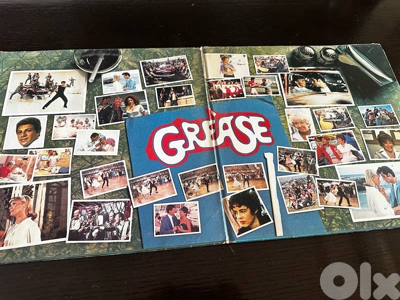 Grease - Original Movie Soundtrack, 1978 Double Vinyl LP Record Album 2