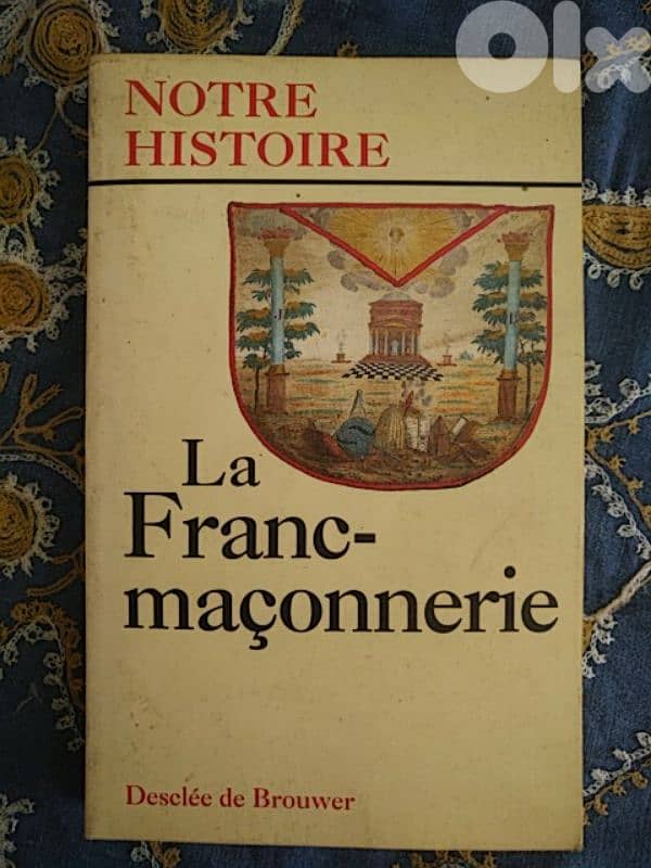 Old book La Franc-maçonnerie 0