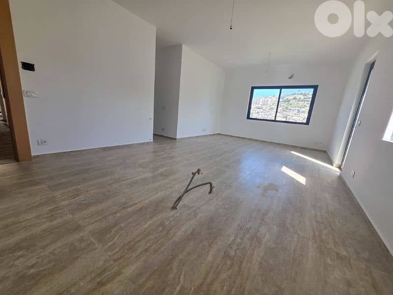 113 SQM Prime Location New Apartment in Dbayeh with Mountain View 0