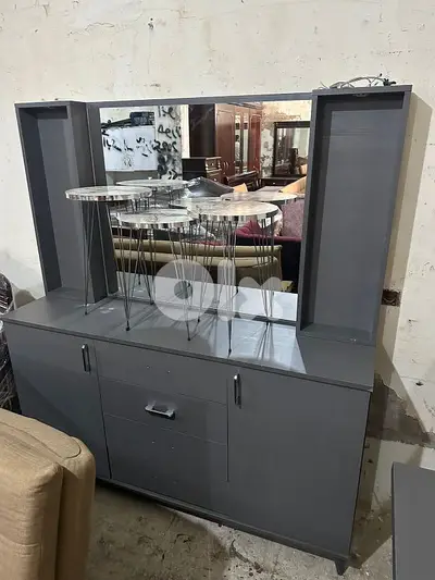 درسوار مع مرايا مودرن شبه جديد