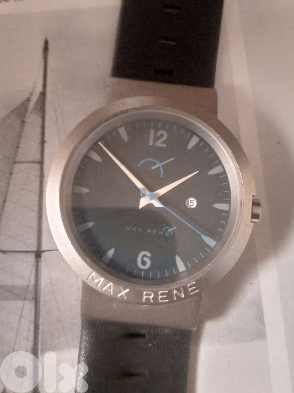 Titanium Max Rene Swiss watch vintage very rare eta Swiss movement 4