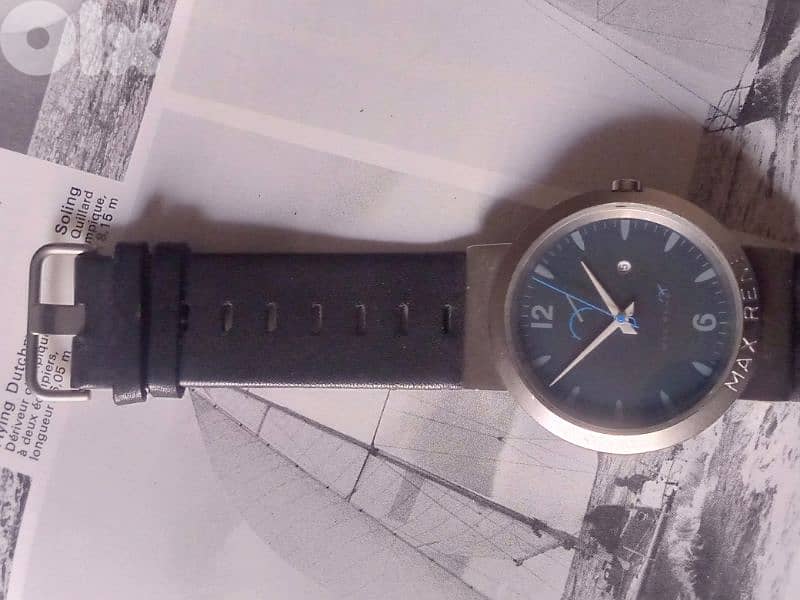 Titanium Max Rene Swiss watch vintage very rare eta Swiss movement 6