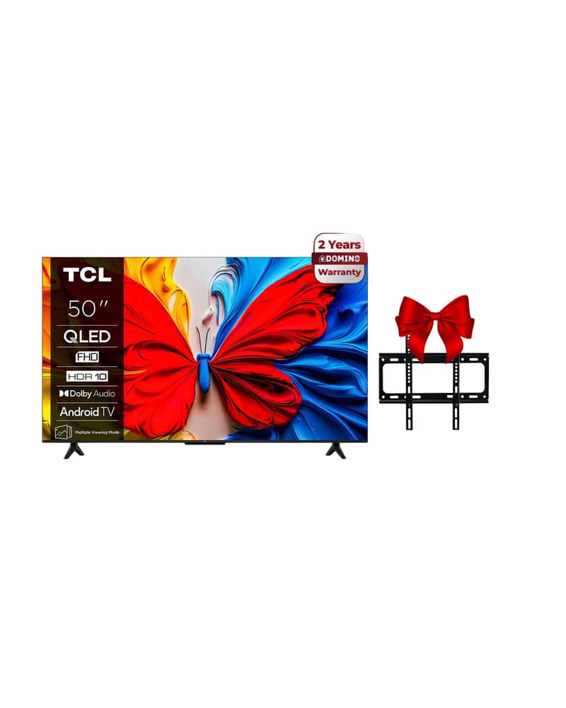 TCL 50″ S5K Qled FHD Google TV + gift wall bracket 0