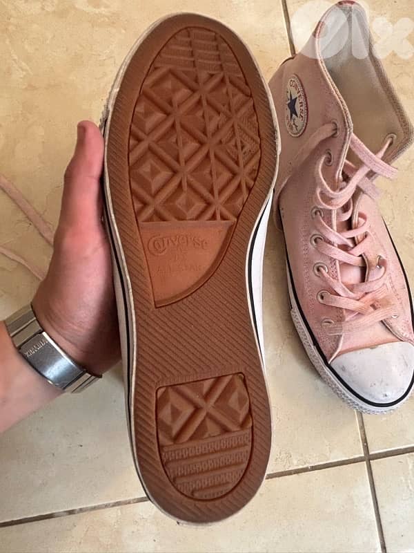 Converse CT Pro High Top-Vapor Pink-Nike Lunarlon Insole - Size 45 5