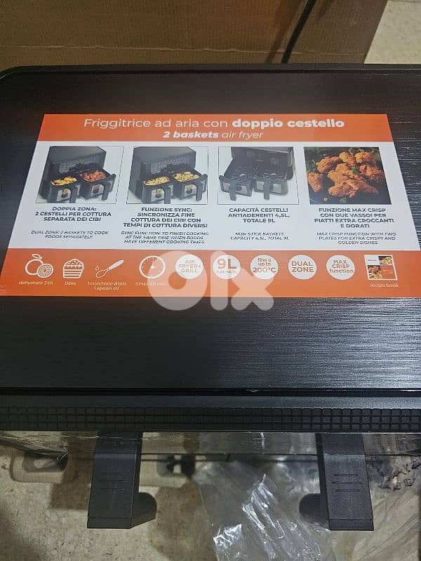 Ariete Air fryer Dual 0