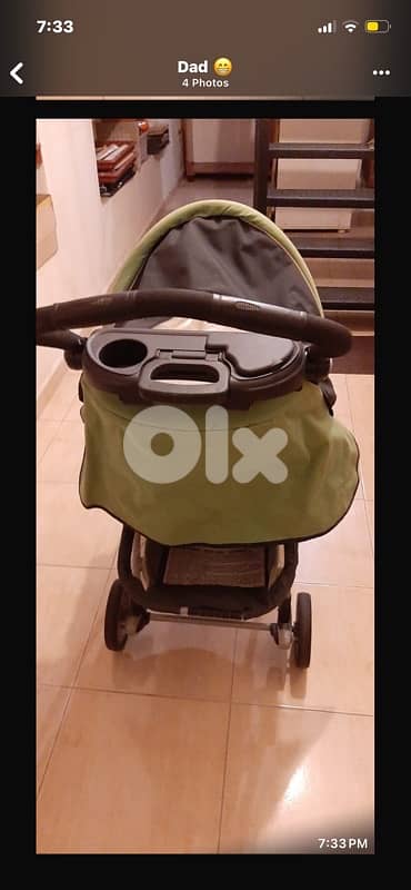 Stroller used like new 140$ negotiable & other baby toys included. 4
