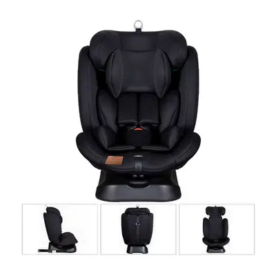 Family Toddler Car Seat with 3 Recline Positions & Safety Belt - مقعد