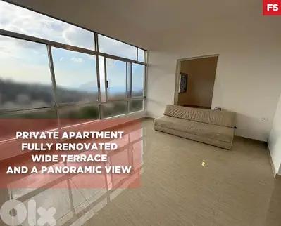 Fully Renovated, Panoramic View, terrace, ain el rihane REF#FS127769