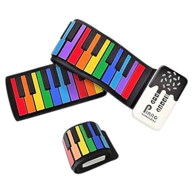 49 Keys Portable Roll-Up Piano 0