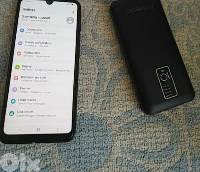 Samsung A31 + power bank (new), Price is not negotiable 1