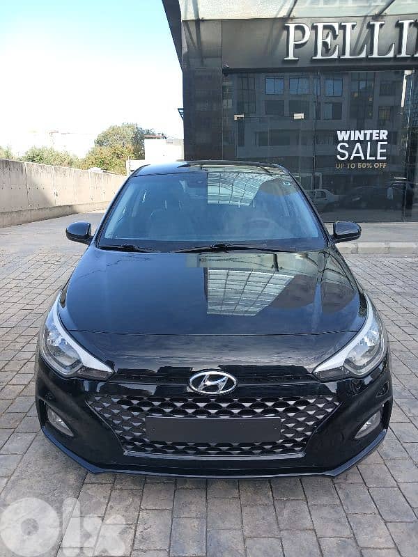 HYUNDAI I20 MODEL 2019 BLACK IN BLACK COMPANY SOURCE 0