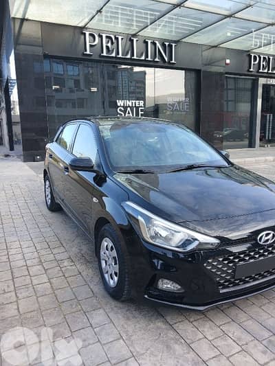 HYUNDAI I20 MODEL 2019 BLACK IN BLACK COMPANY SOURCE