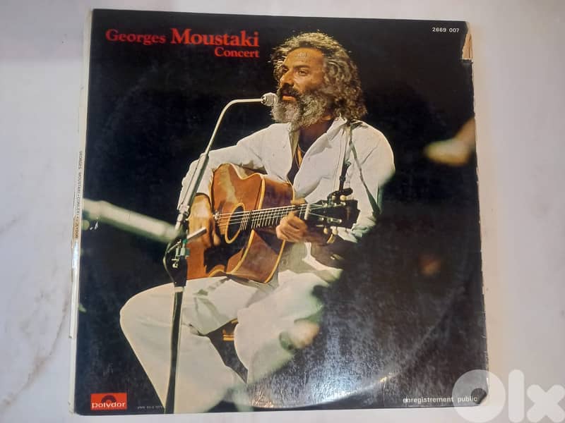 Georges Moustaki – Concert  2 x Vinyl, LP 0
