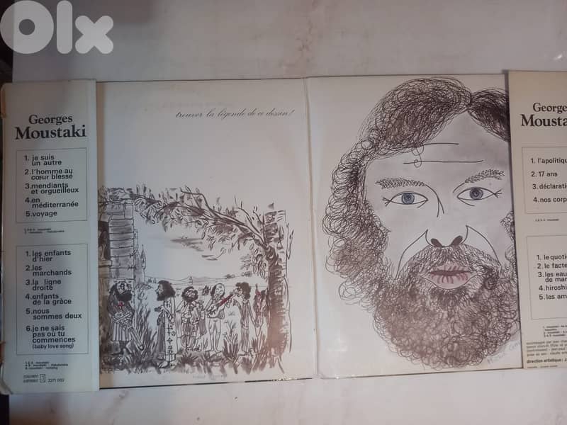Georges Moustaki – Concert  2 x Vinyl, LP 2
