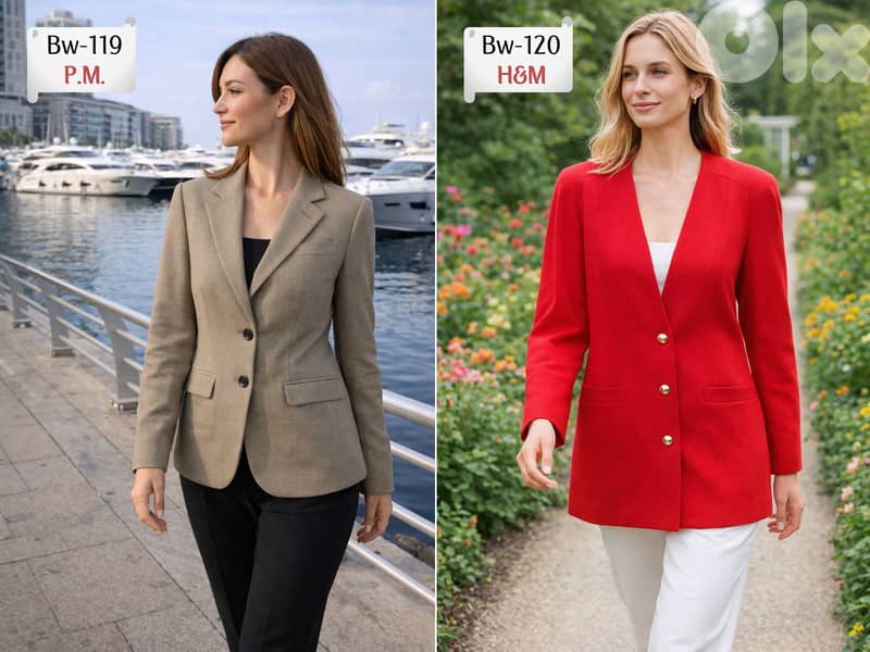 Ladies' BLAZERs from the finest European Brands 10
