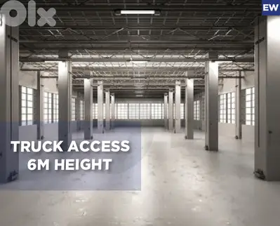 truck access, 6 m height, Zouk Mosbeh/زوق مصبح REF#EW132796