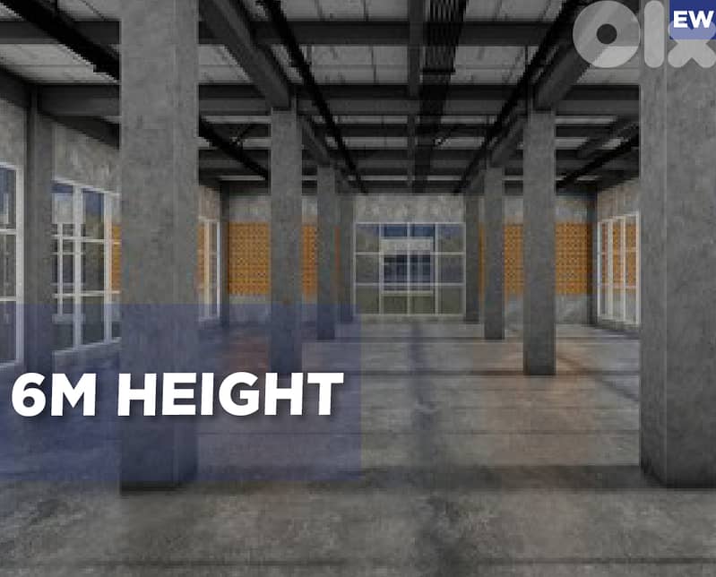 Warehouse with an impressive , Zouk Mosbeh /زوق مصبح REF#EW132797 0