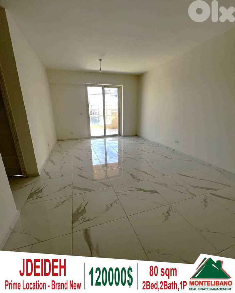 80 sqm Apartment For Sale in Jdeideh جديدة 0