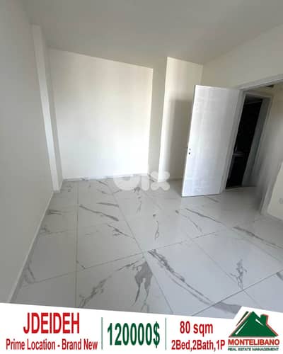 80 sqm Apartment For Sale in Jdeideh جديدة