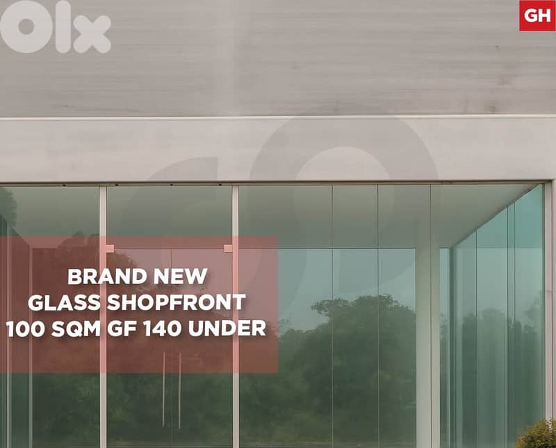 BRAND NEW, GLASS SHOPFRONT DBAYEH/ضبية REF#GH132802 0
