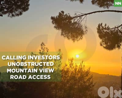 Unobstructed Mountain View,Road Access Baalchmay/بالشماي REF#NN132820