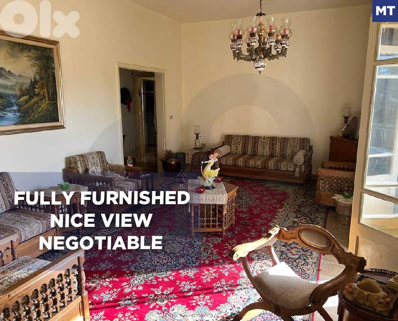 Fully Furnished,  Nice View, Negotiable, ehden/إهدن REF#MT132827 0