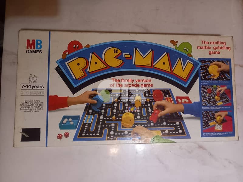 Pac-Man by MB Games Original 1982   Board Game 3
