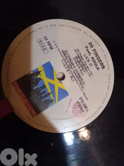 20 Fingers Featuring Roula – Lick It Vinyl, 12", 33 ⅓ RPM, Stereo