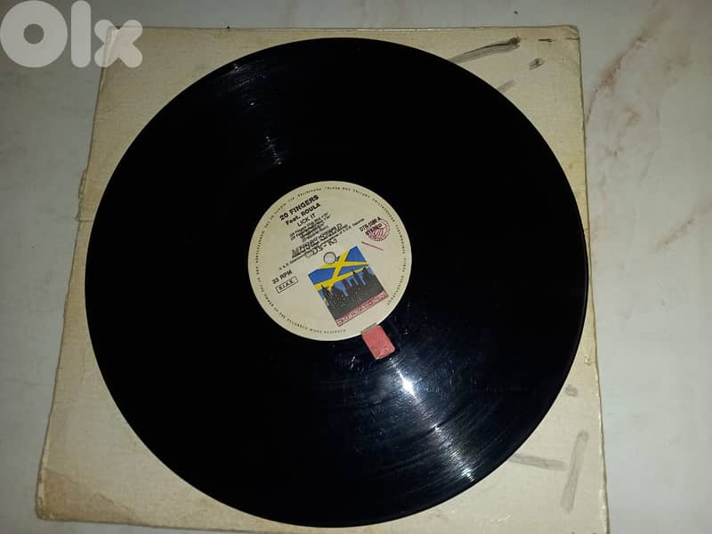 20 Fingers Featuring Roula – Lick It Vinyl, 12", 33 ⅓ RPM, Stereo 1
